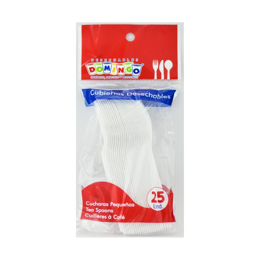 CUCHARA PEQUEÑA 25 UNDS