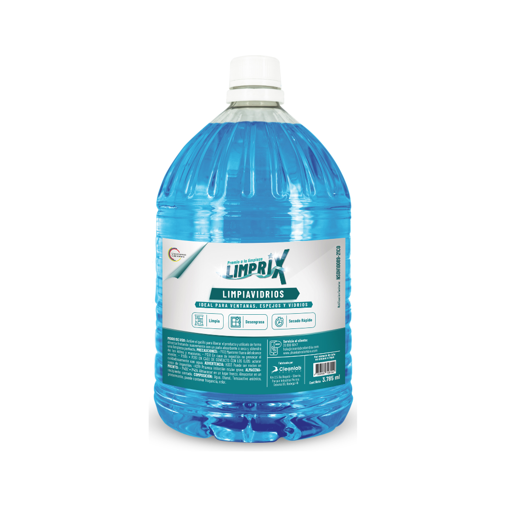 LIMPIAVIDRIOS LIMPRIX 3785 ML