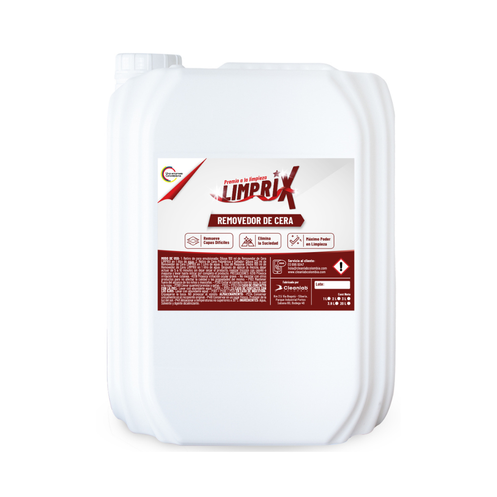 REMOVEDOR LIMPRIX 20 LTS
